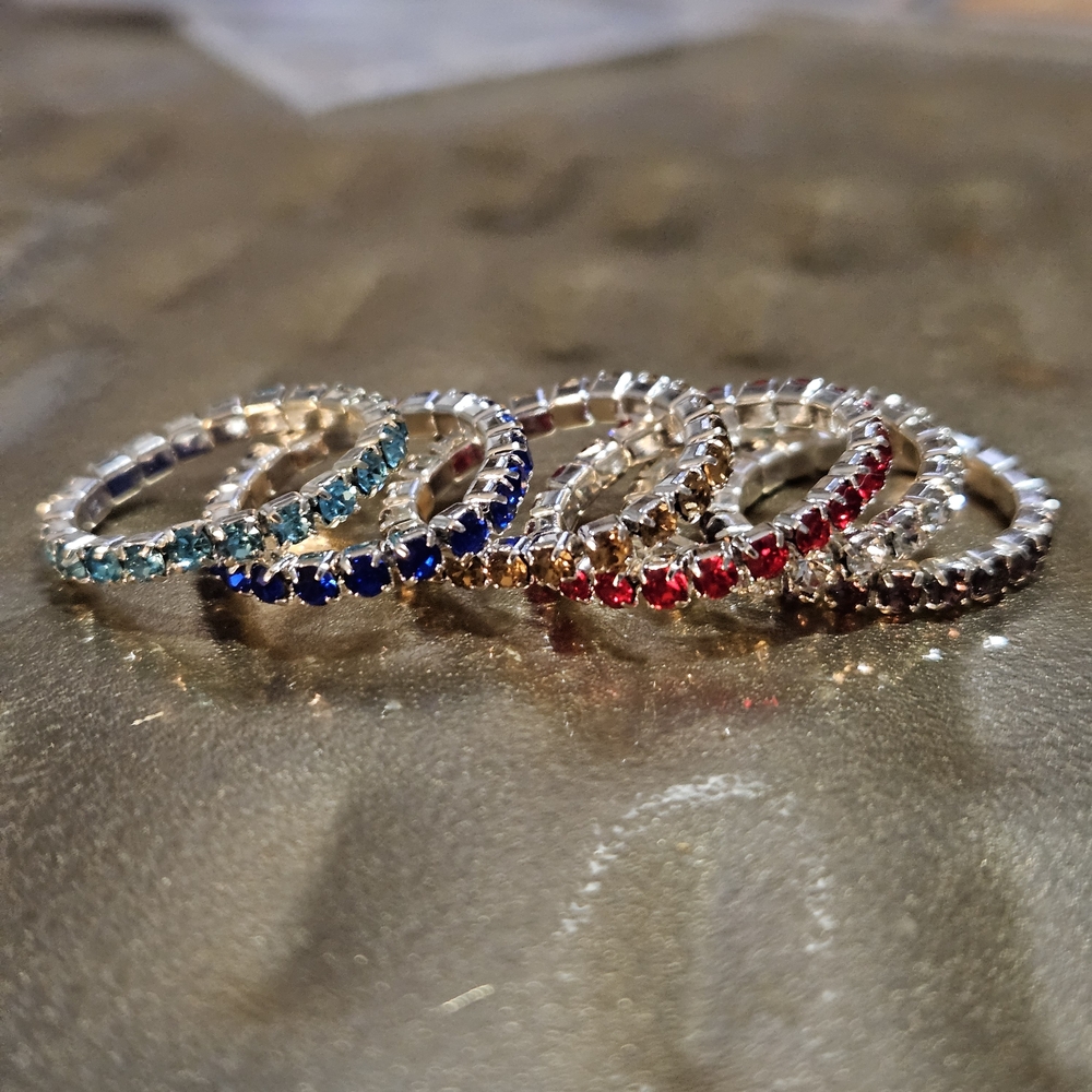 Crystal Invisible Toe Ring - Picture 2 of 6